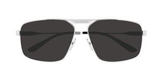 Balenciaga BB0418SK men Silver Pilot Sunglasses