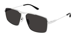 Balenciaga BB0418SK men Silver Pilot Sunglasses