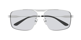 Balenciaga BB0418SK men Silver Geometric Sunglasses