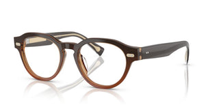 Brunello Cucinelli BC 3007 men Brown Pantos Eyeglasses