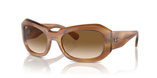 Ray-Ban BEATE RB 2212 unisex Havana Squared Sunglasses