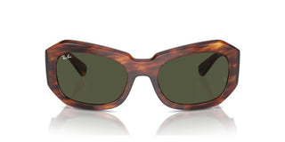 Ray-Ban BEATE RB 2212 unisex Havana Squared Sunglasses