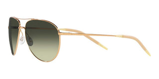 Oliver Peoples BENEDICT OV 1002S men Rose gold Visor Sunglasses