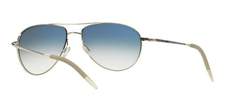 Oliver Peoples BENEDICT OV 1002S men Silver Pilot Sunglasses