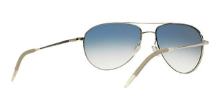 Oliver Peoples BENEDICT OV 1002S men Silver Pilot Sunglasses