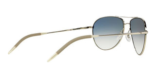 Oliver Peoples BENEDICT OV 1002S men Silver Pilot Sunglasses