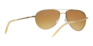 Oliver Peoples BENEDICT OV 1002S men Gold Pilot Sunglasses