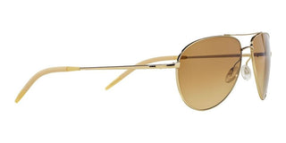 Oliver Peoples BENEDICT OV 1002S men Gold Pilot Sunglasses