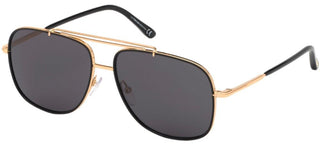 Tom Ford BENTON FT 0693 men Gold Pilot Sunglasses