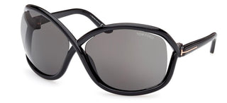 Tom Ford BETTINA FT 1068 women Black Butterfly Sunglasses