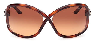 Tom Ford BETTINA FT 1068 women Havana Butterfly Sunglasses