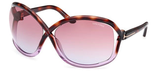 Tom Ford BETTINA FT 1068 women Havana Butterfly Sunglasses