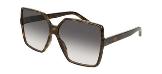 Saint Laurent BETTY SL 232 women Havana Oversize Sunglasses