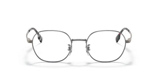 Burberry BE 1369TD men Grey Oval Eyeglasses