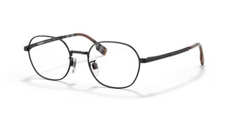 Burberry BE 1369TD men Brown Oval Eyeglasses