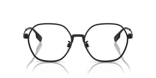 Burberry BE 1379D men Black Oval Eyeglasses