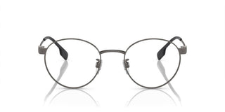 Burberry BE 1384TD men Silver Round Eyeglasses