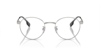 Burberry BE 1384TD men Silver Round Eyeglasses