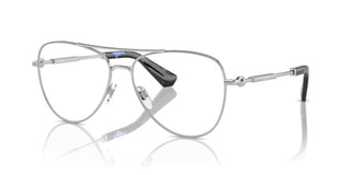 Burberry BE 1386 men Silver Pilot Eyeglasses