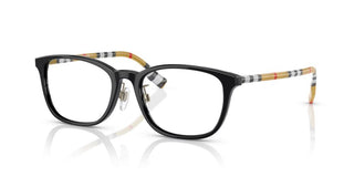 Burberry BE 2371D women Black Rectangle Eyeglasses