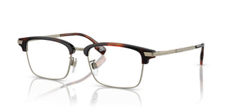 Burberry BE 2383TD men Havana Rectangle Eyeglasses