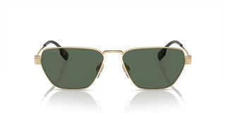 Burberry BE 3146 men Gold Geometric Sunglasses