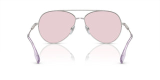 Burberry BE 3147 women Silver Pilot Sunglasses