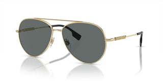 Burberry BE 3147 women Gold Pilot Sunglasses