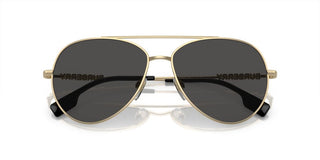 Burberry BE 3147 women Gold Pilot Sunglasses