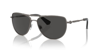 Burberry BE 3149 women Ruthenium Pilot Sunglasses