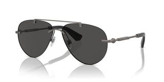 Burberry BE 3151 women Ruthenium Pilot Sunglasses