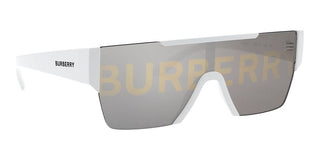 Burberry BE 4291 men White Shield Sunglasses