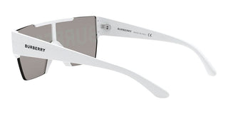 Burberry BE 4291 men White Shield Sunglasses