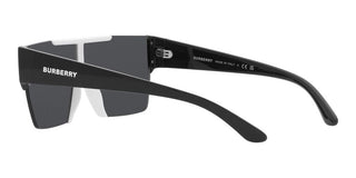 Burberry BE 4291 men White Shield Sunglasses