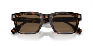 Burberry BE 4403 men Havana Squared Sunglasses