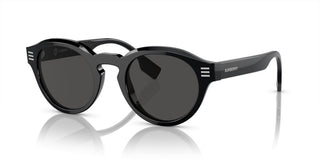 Burberry BE 4404 men Black Round Sunglasses