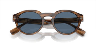 Burberry BE 4404 men Brown Round Sunglasses