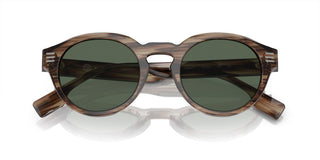 Burberry BE 4404 men Green Round Sunglasses