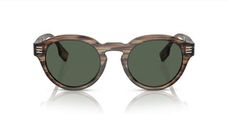 Burberry BE 4404 men Green Round Sunglasses