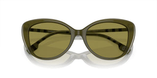 Burberry BE 4407 women Green Cat Eye Sunglasses