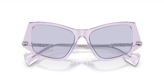 Burberry BE 4408 women Violet Geometric Sunglasses