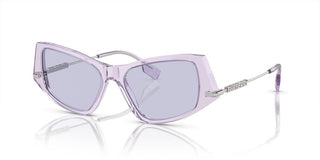 Burberry BE 4408 women Violet Geometric Sunglasses