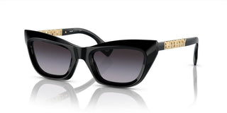 Burberry BE 4409 women Black Cat Eye Sunglasses