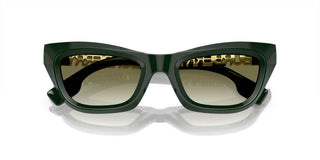 Burberry BE 4409 women Green Cat Eye Sunglasses