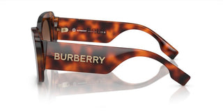 Burberry BE 4410 women Havana Squared Sunglasses