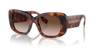 Burberry BE 4410 women Havana Squared Sunglasses