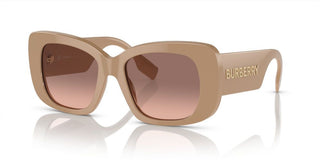 Burberry BE 4410 women Brown Squared Sunglasses