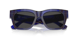 Burberry BE 4424 women Blue Squared Sunglasses