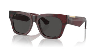 Burberry BE 4424 women Red Squared Sunglasses