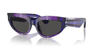 Burberry BE 4425U women Violet Cat Eye Sunglasses